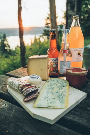 Apéritif dinatoire au bord Lac de Vouglans