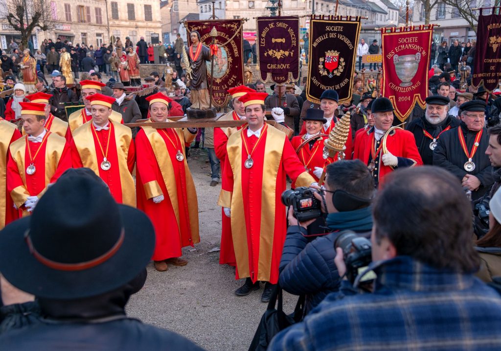 Saint-Vincent Tournante en Bourgogne