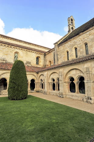 Abbaye de Fontenay : le cloître