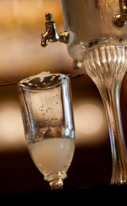 Bistrot Port Lesney, absinthe