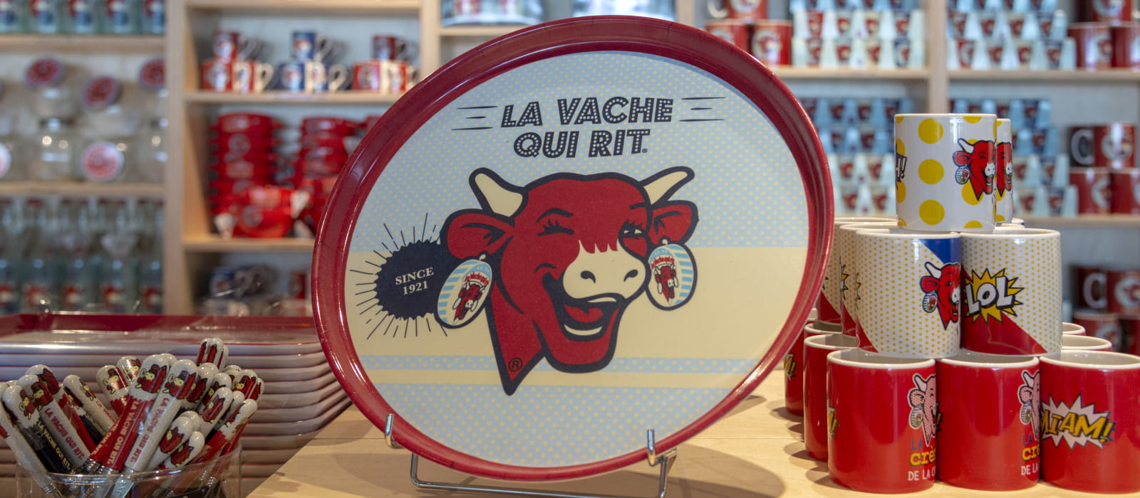Maison de la Vache qui Rit : la boutique