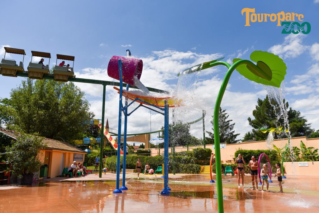 Parc aquatique au Touroparc