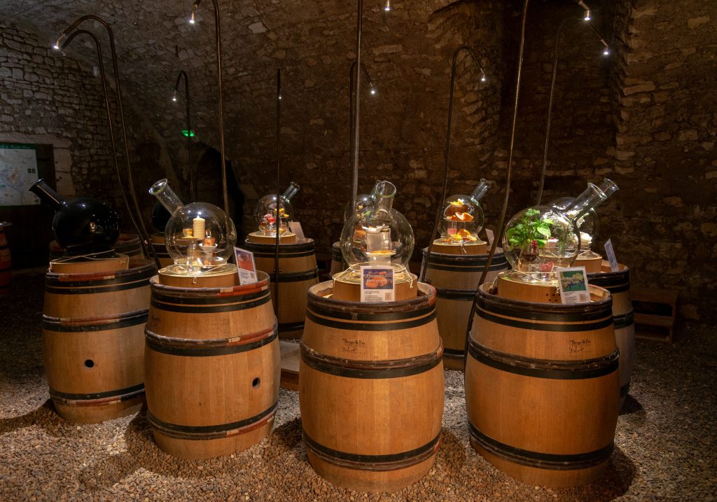 La tour du Pouilly Fumé : la cave aux arômes