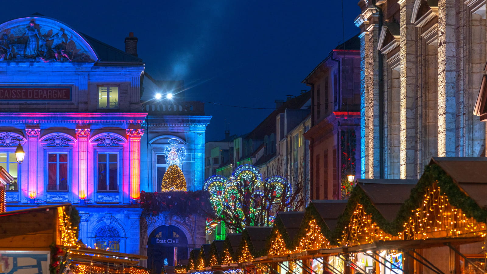 Lumières de Noël Montbéliard