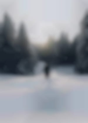 Courir dans la neige