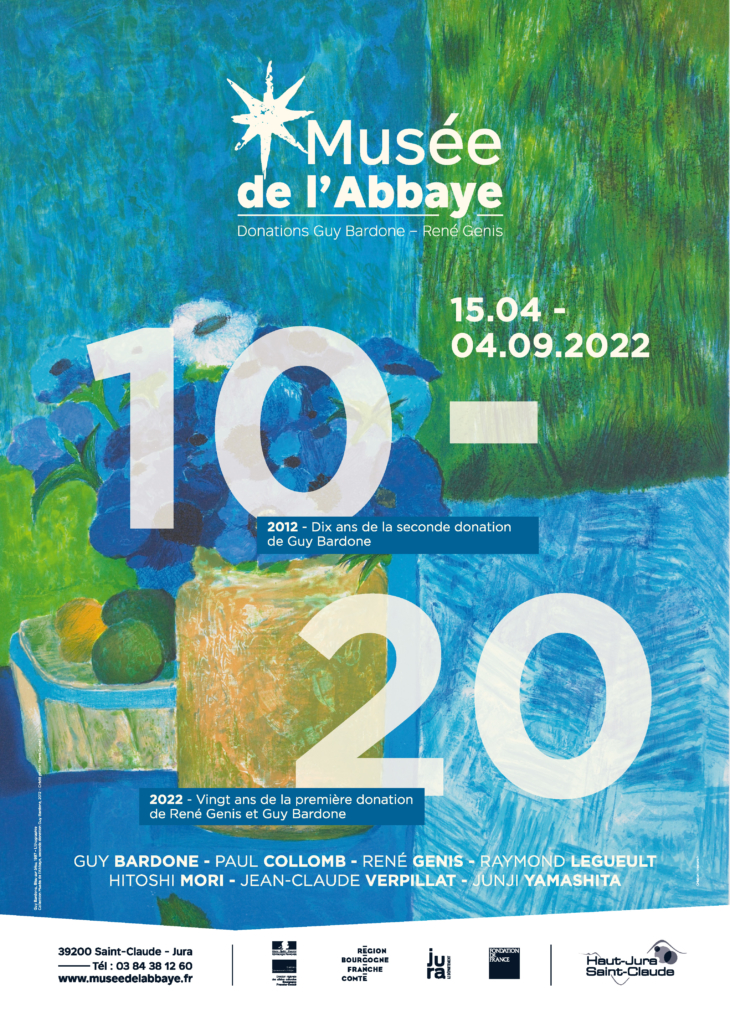 Affiche Musée de l'Abbaye - "10 - 20"