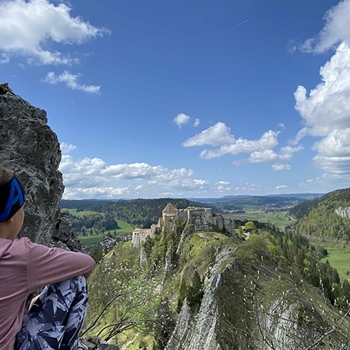 Balades - Fort Malher - Château de Joux - famille