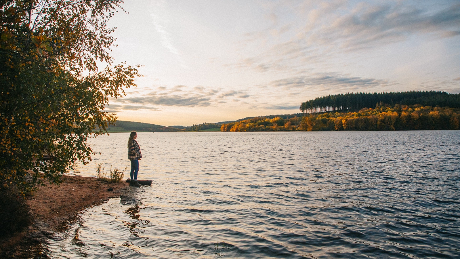 Balade au lac de Saint-Agnan