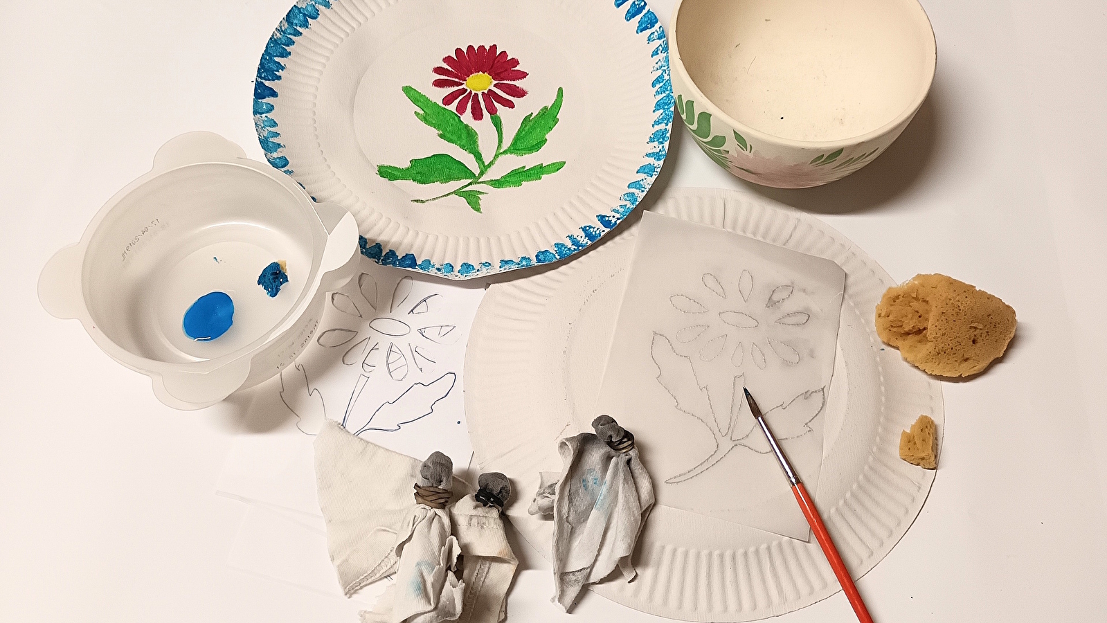 Atelier enfants 'Faïences' - Pochoirs