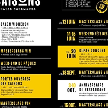 1 er Anniversaire du restaurant Les Saisons - SAINT-VIT