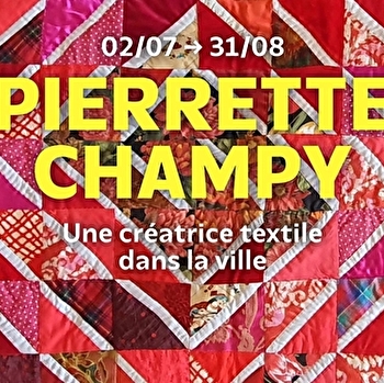 Pierrette Champy : une créatrice textile de talent dans la ville - GRAY
