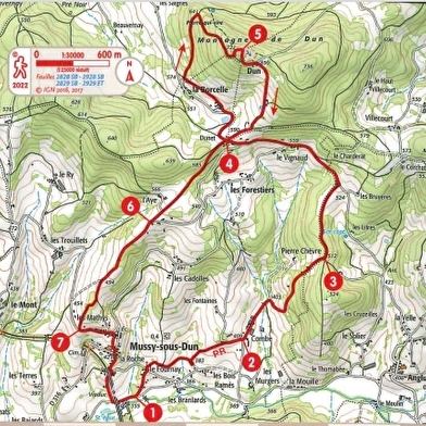 La montagne de Dun