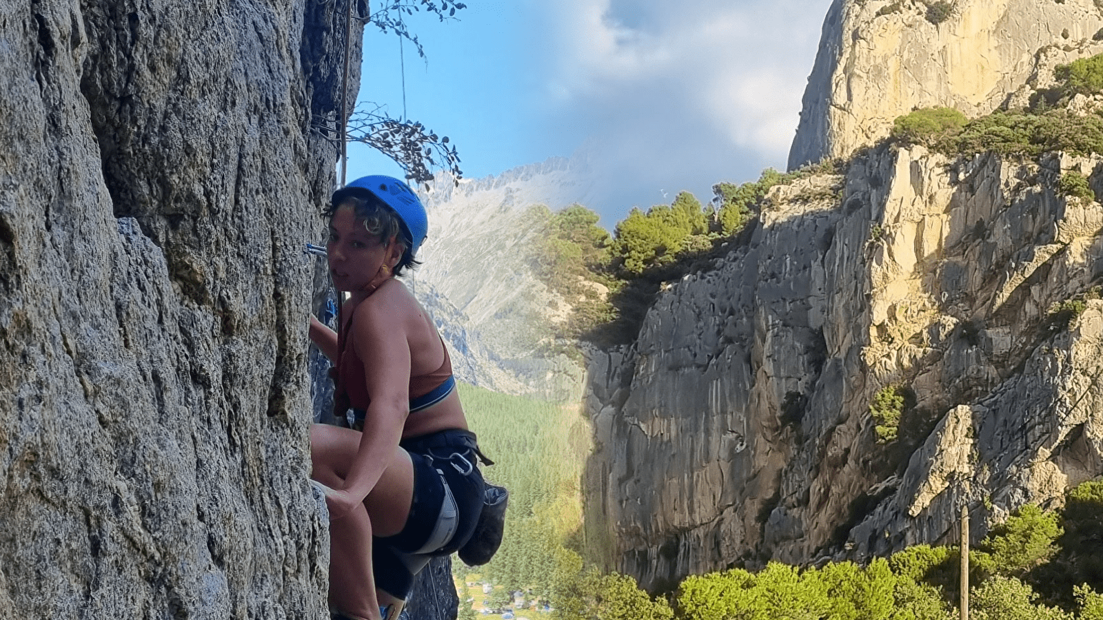 Weekend escalade en mobilité douce à Vergisson