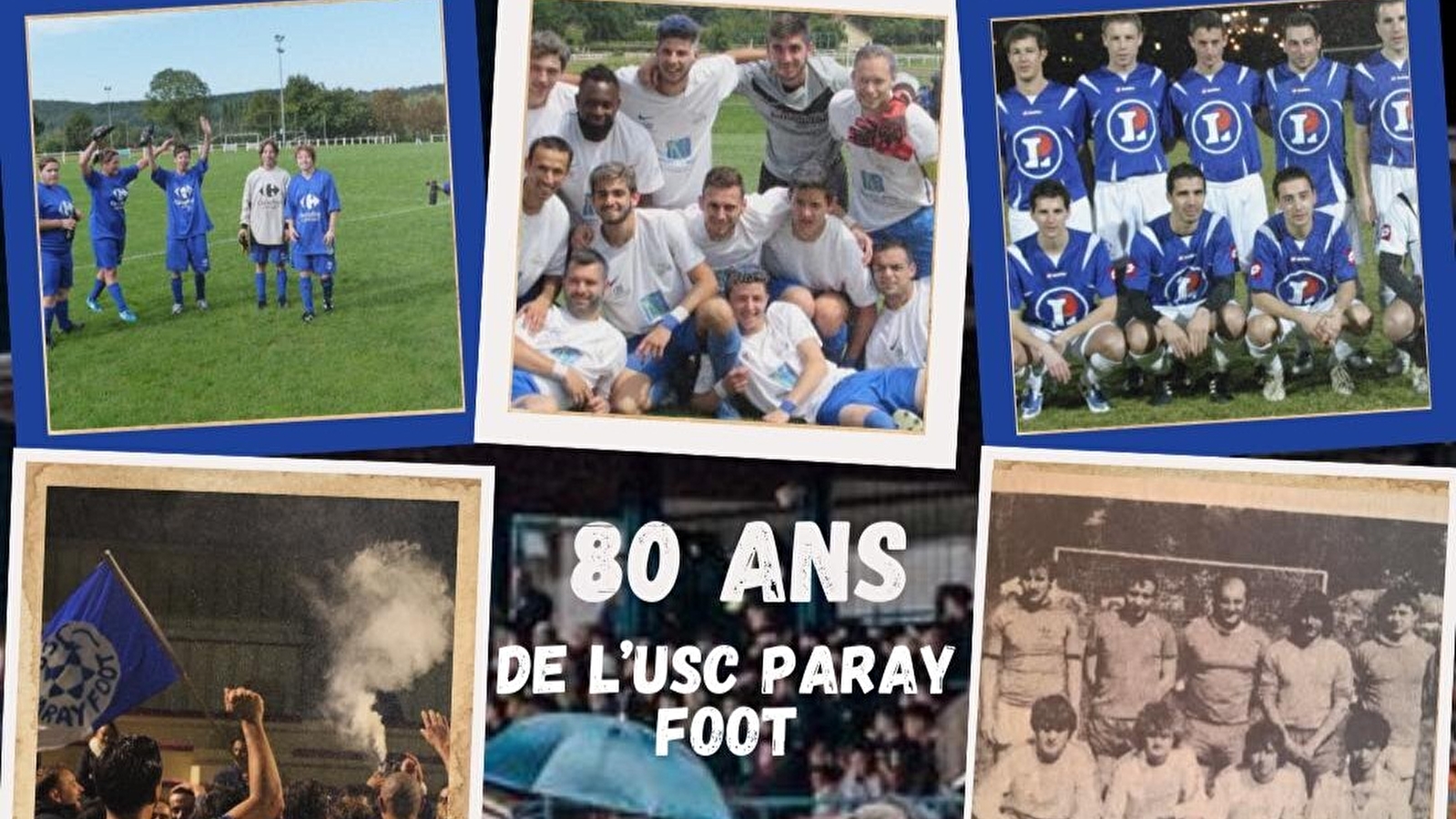 80 ans USC Paray Foot