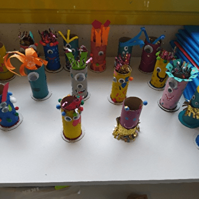 Atelier : l'art de la récup'