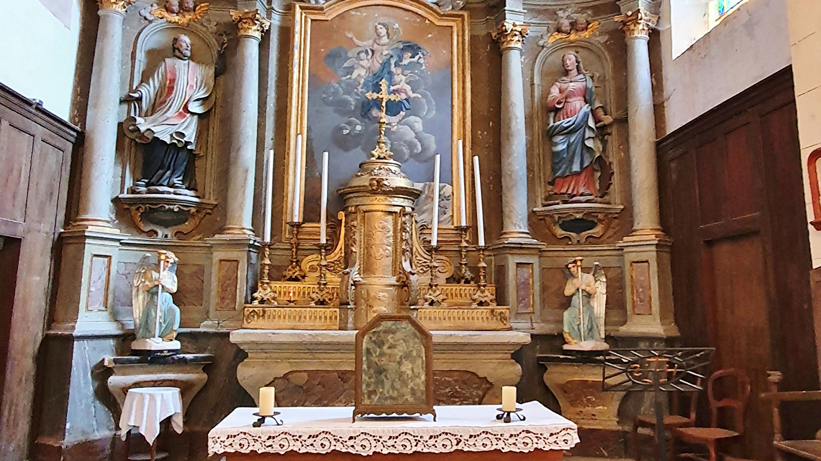 Retable de l'église de l'assomption