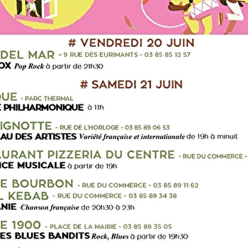 Fête de la Musique - BOURBON-LANCY