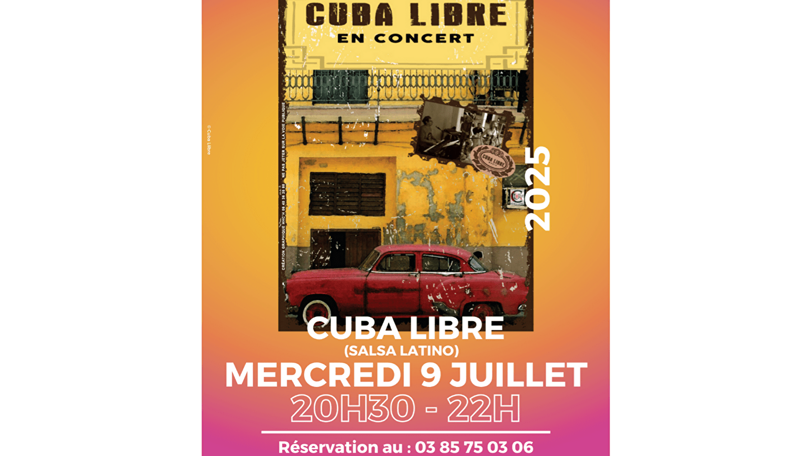 Garçon, la note : Cuba Libre à La Poularde
