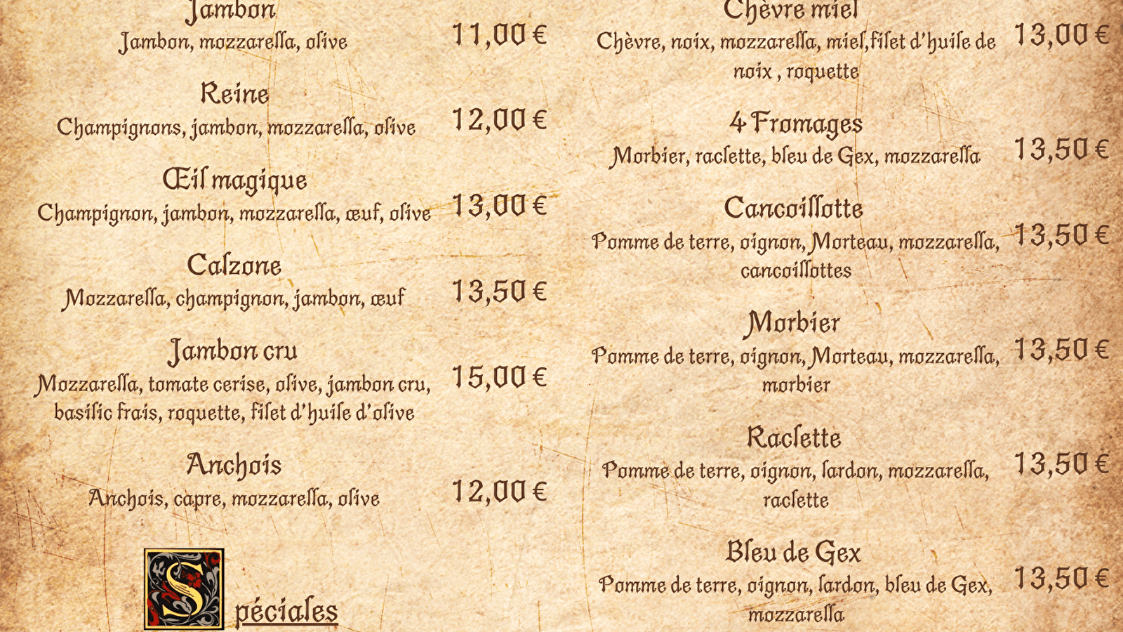 Pizzeria de l'Horloge