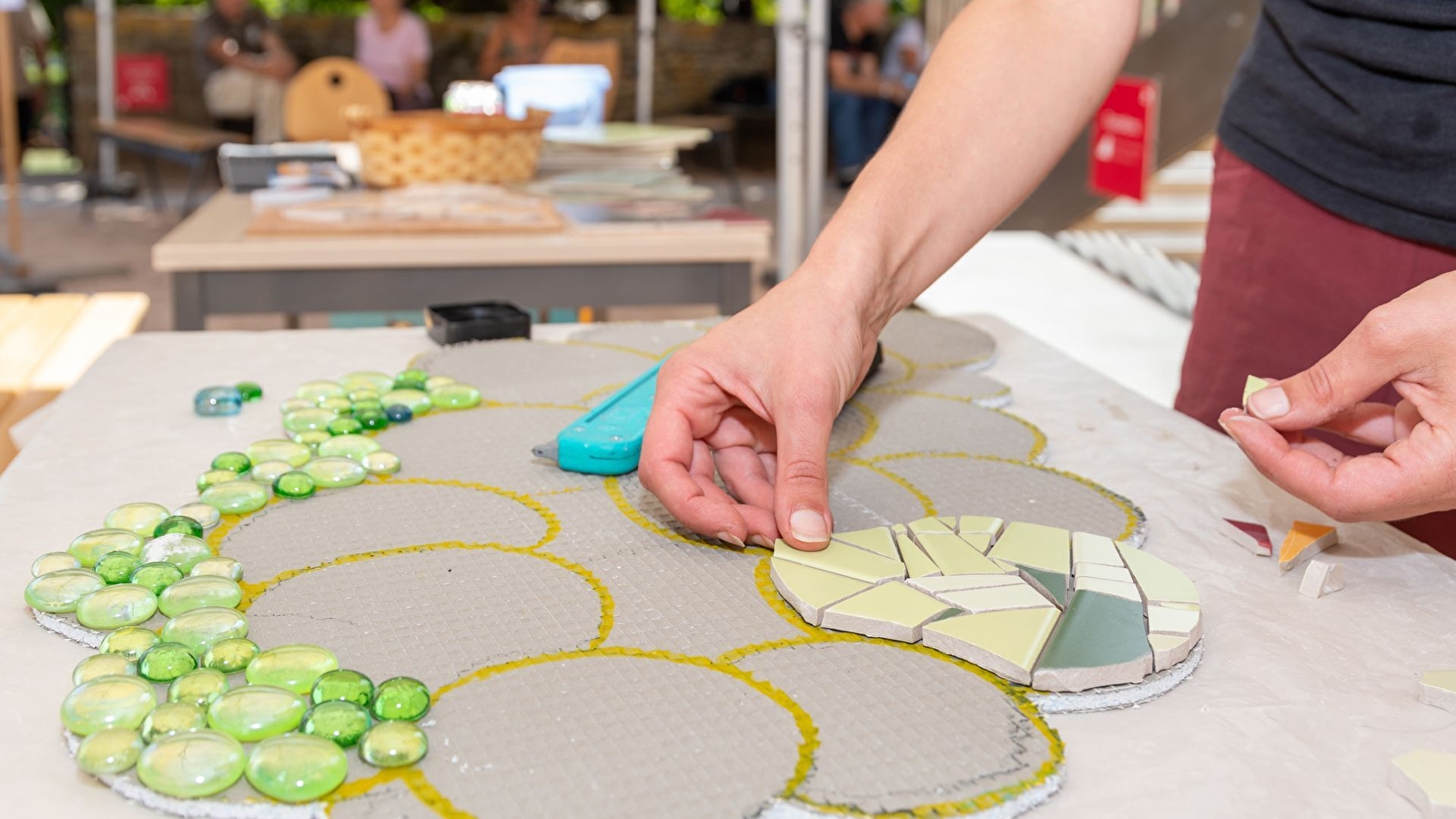 Atelier : Création de mosaïque