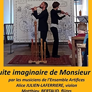 Concert - La suite imaginaire de Monsieur Bach, par l'Ensemble Artifices - BLANOT