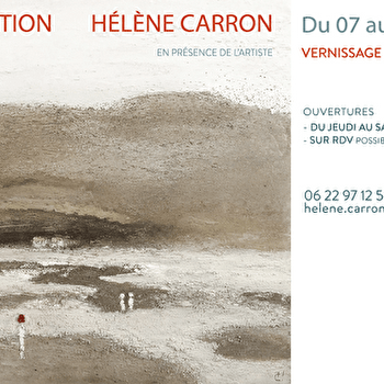 Invitation exposition Hélène Carron - SAINT-GENGOUX-LE-NATIONAL