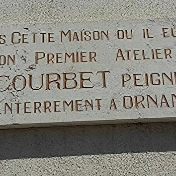 Visite du premier atelier de Gustave Courbet - ORNANS