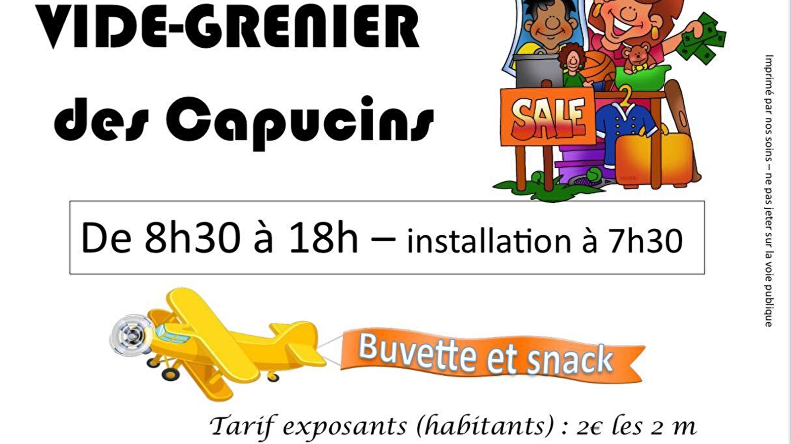 Vide grenier des Capucins