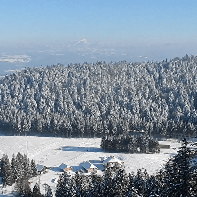 Les Crêtes depuis la Praille - Circuit raquettes