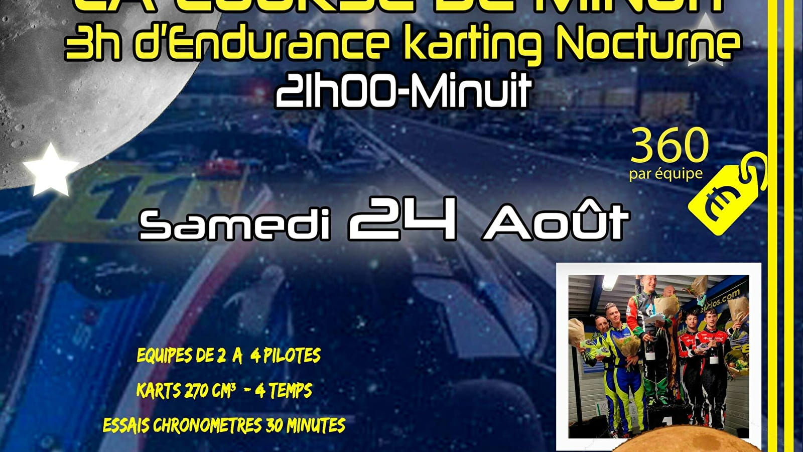 Karting - La nocturne - Course de Minuit