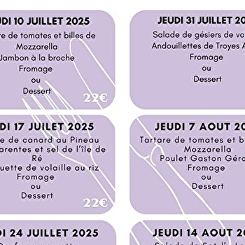 Les Jeudis soir au Caveau - ARNAY-LE-DUC