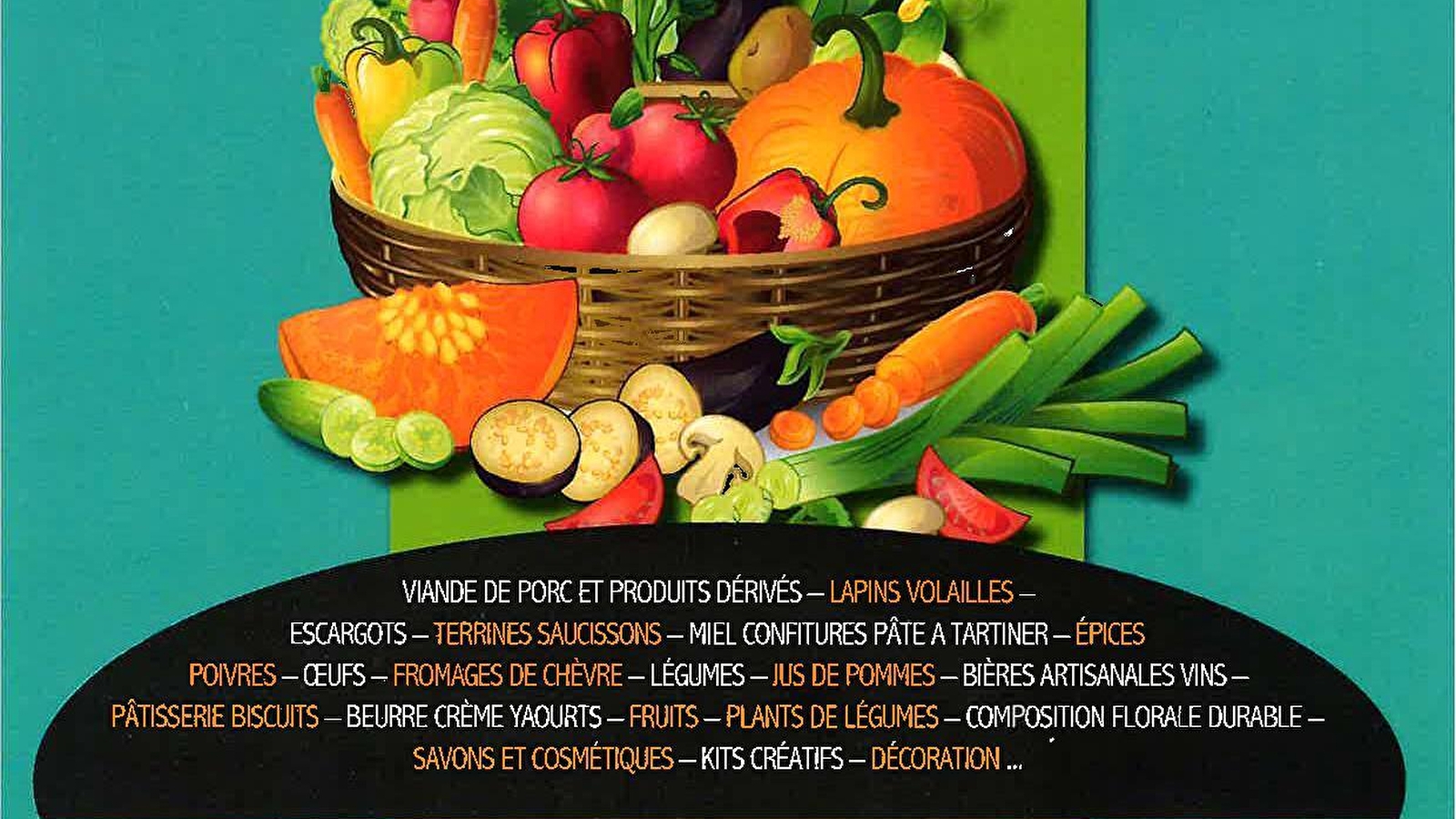 Marché des producteurs et artisans locaux