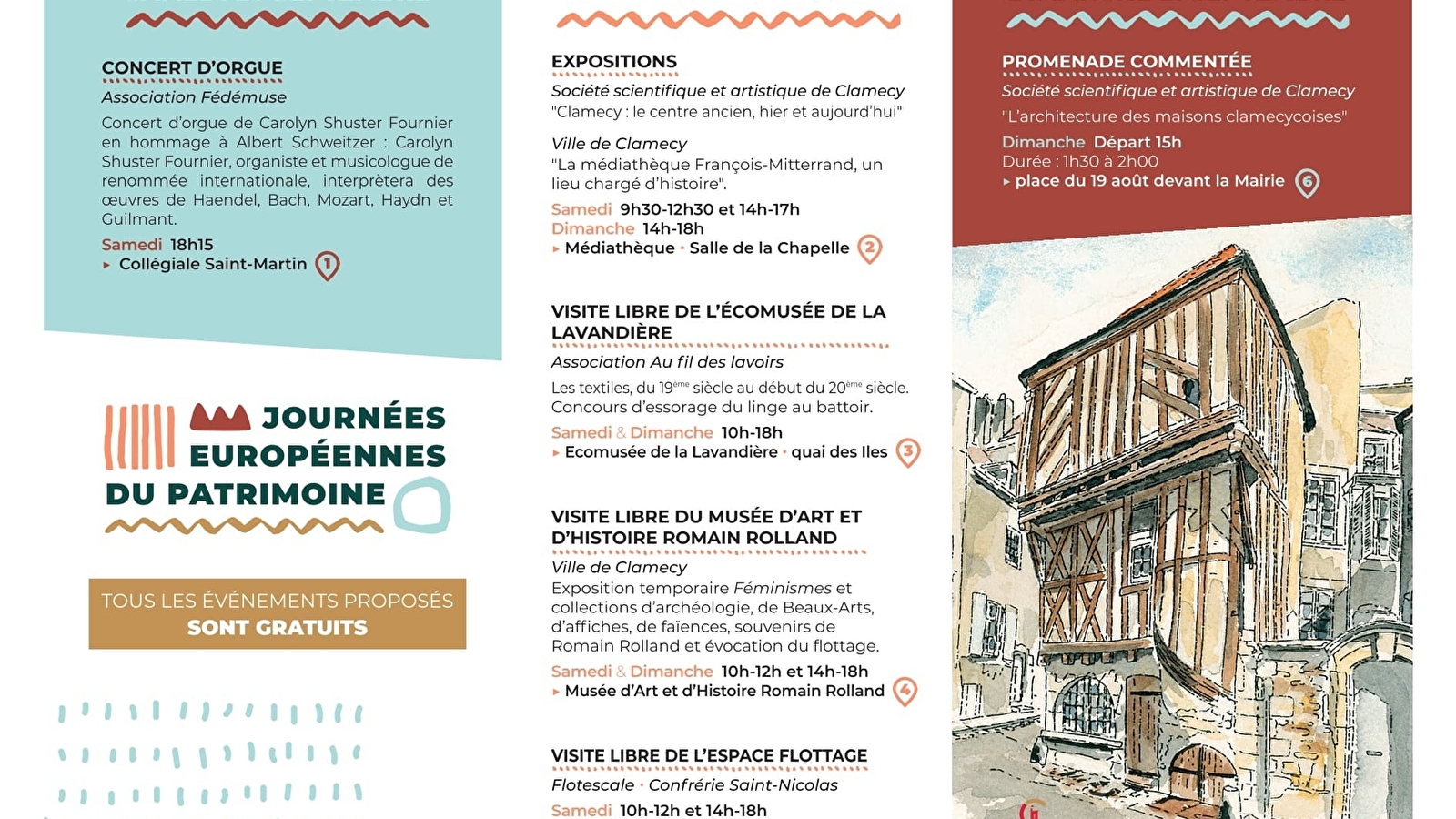 JOURNEES DU PATRIMOINE - ECOMUSEE DE LA LAVANDIERE
