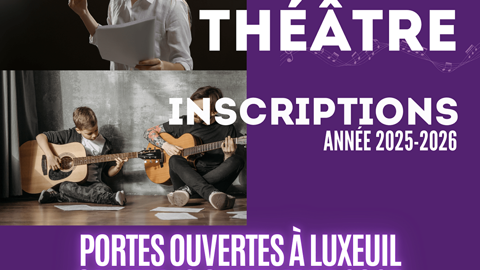 Portes ouvertes du Conservatoire Musique et Théâtre