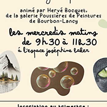 Atelier dessin au crayon pastel - BOURBON-LANCY