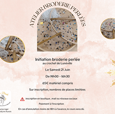 Atelier Broderie d'art - Pouilly-en-Auxois