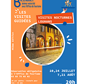 Visite guidée nocturne de la ville - LOUHANS