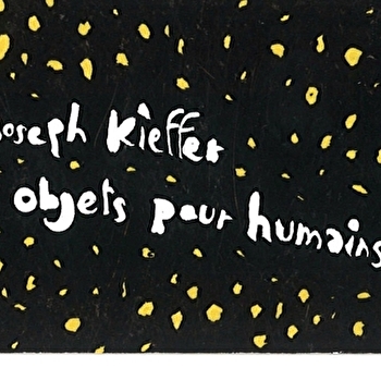 Joseph Kieffer - Atelier ouvert - LA CHATELAINE