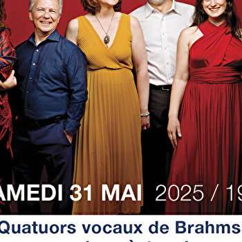 Art’n Classic – Quatuors vocaux de Brahms avec piano à 4 mains - SAINTE-VERTU