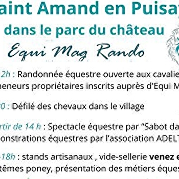 Fête du cheval - SAINT-AMAND-EN-PUISAYE