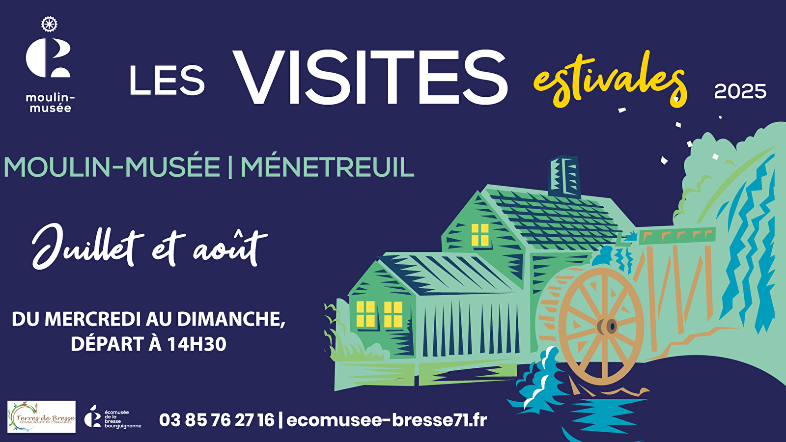 Visite guidée : Moulin-Musée de Ménetreuil