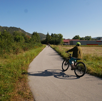 Voie douce du Lange à vélo