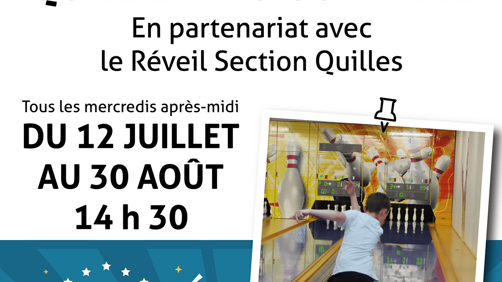 Initiations au jeu de quilles (bowling classic)