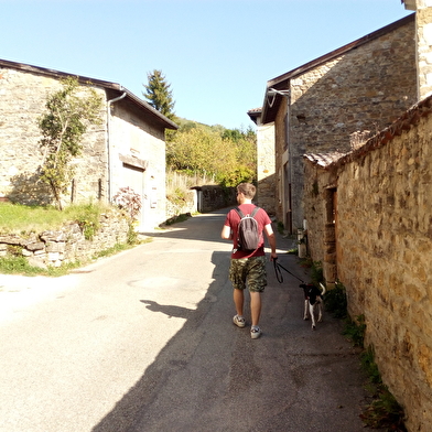 Randonnée de Vareilles - Lac bleu aux ruines de St-Germain