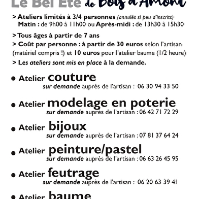 Le bel été de Bois d'Amont