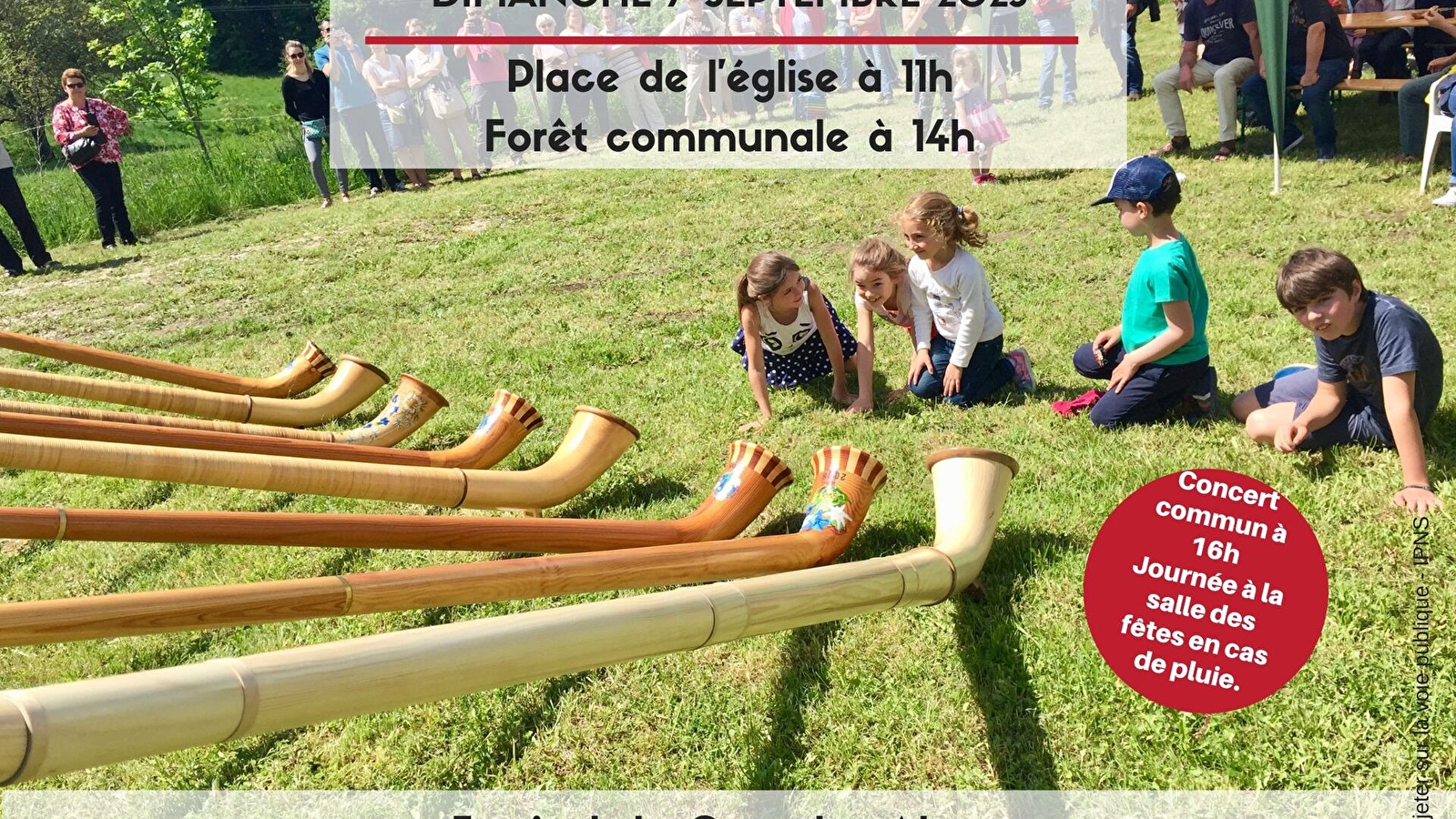 Festival de cor des alpes
