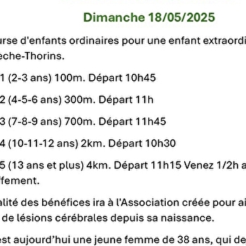 Course solidaire des enfants - ROMANECHE-THORINS