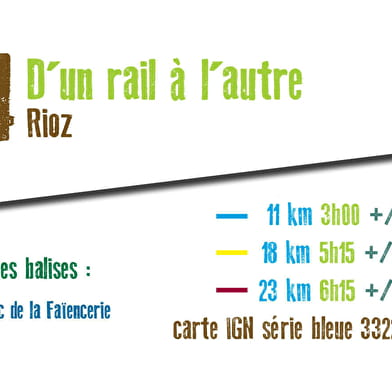 D'un rail a l'autre