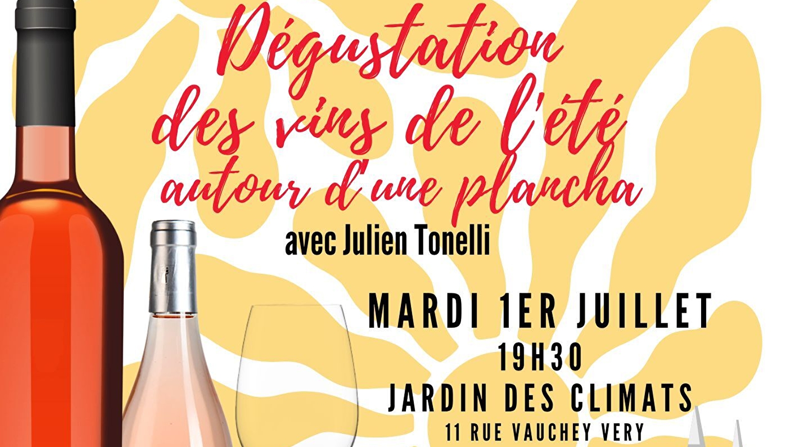 Les Mardis de Savigny - Dégustation des vins de l'été