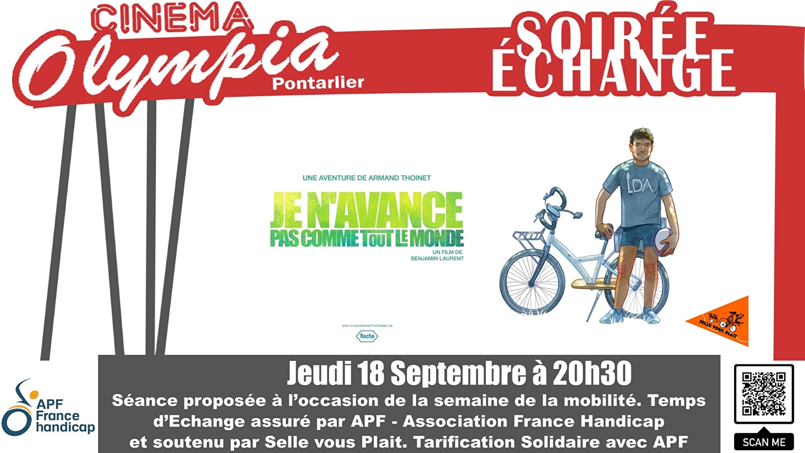 Soirée Echange - Je n'avance pas comme tout le monde 